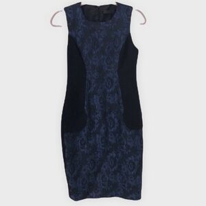 DANIELA Corte floral sheath dress